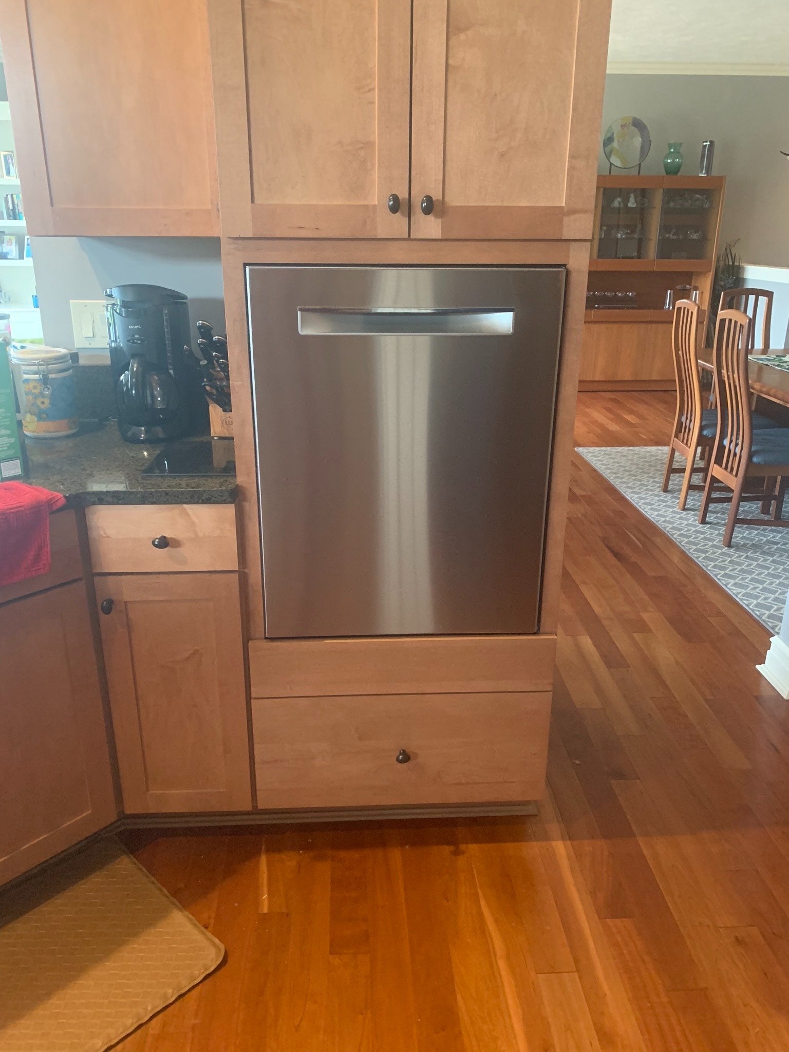 bosch dishwasher install